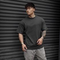 BLUESFLY Loose Grinding Edge Sports Short Sleeve T-shirt Fitness Room Training Blouse Spring Summer Running Casual Men