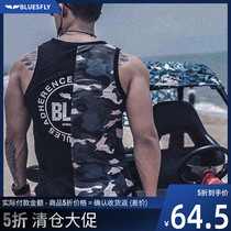 Fitness Vest Mens Summer Running Loose Stretch Camouflage Contrast Quick Dry Breathable Sport Sleeveless T-Shirt Bodybuilding