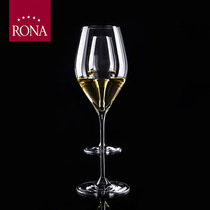 Imported Rona Lona crystal glass Burgundy wine tall cup creative home size