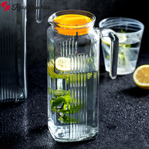 Turkey imported lead-free glass cold kettle cool kettle large capacity teapot juice pot water Cup household water Ware