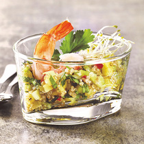 Imported glass snack cup yogurt pudding cup high temperature unleaded ice cream ice cream creative thickened dessert Cup