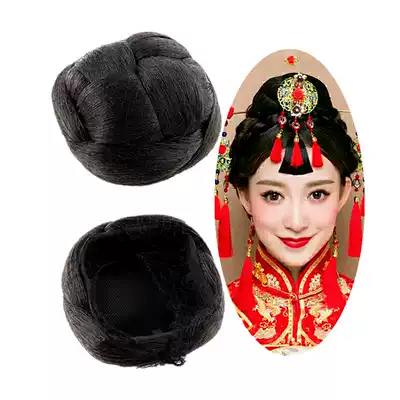 Xinyi ancient costume retro hair bag Hanfu wig ball new professional ancient style back of the head hair bun