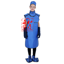 Lead coat X-ray protective clothing radiation suit glasses CT oral X-ray gloves lead bib collars apron lead hat