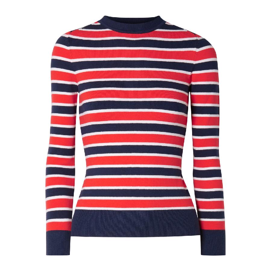 Giảm giá mua Joostricot Sọc Cotton Cotton Áo len 2019 Phụ nữ - Áo len thể thao / dòng may các kiểu áo len