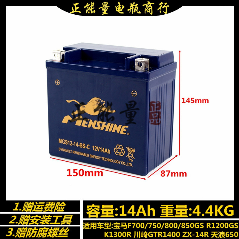 Apulia RSV1000 RST1000 Boolean 1125R CR CR CR Battery YTX14A