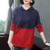 phụ nữ của bạn rơi xuống đáy áo top nữ t-shirt cotton mùa xuân xu hướng váy phụ nữ không thường xuyên trang điểm lớn kích thước mùa xuân và mùa thu trăm bộ cotton và vừa lanh chiều dài 