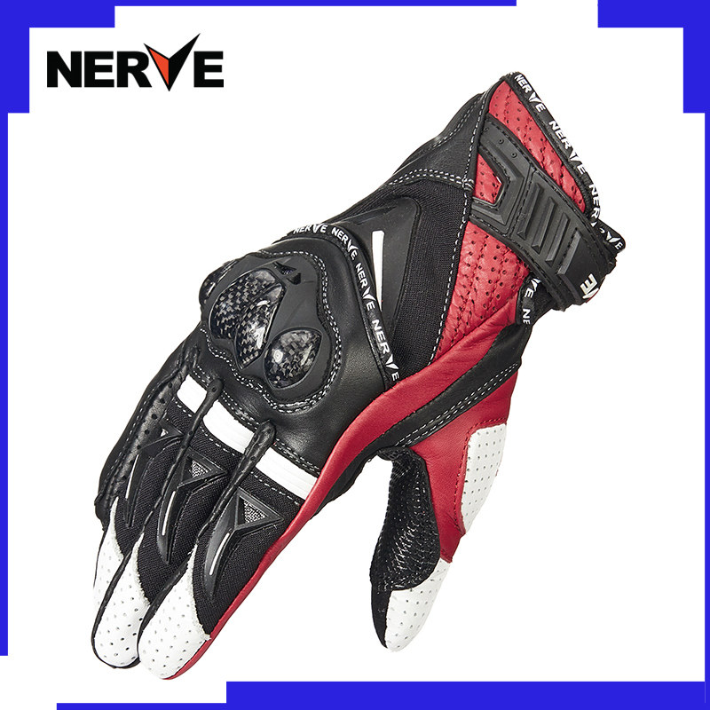 NERVE Four Seasons Locomotive Glove Men and Women Winter Warm Waterproof Rider Cycling Motorcycle Racing Anti-Fall Motorcycle