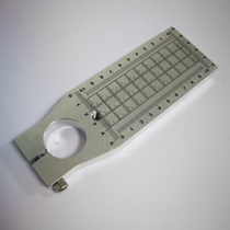  Card craftsman label pressing machine bronzing machine Silicone gasket high temperature resistant glue pier positioning paper bracket Finished workbench