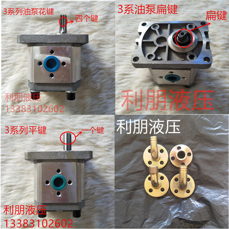 Medium and high pressure gear oil pump CBN-F 310 316 hydraulic oil pump tractor oil pump dump truck oil pump accessories