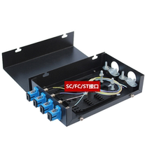 4-mouth full fit terminal box SC optical fiber terminal box 4 core optical cable fusion box connection box optical fiber box FC with tail fiber