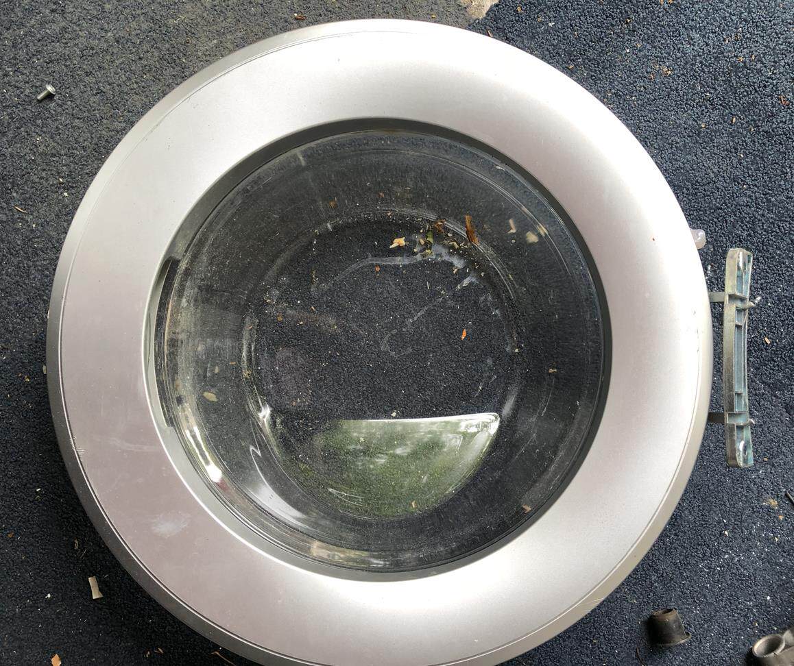 Small swan roller washing machine glass door door part TG60 70-X1028E (S) TG70-N1028E (S)