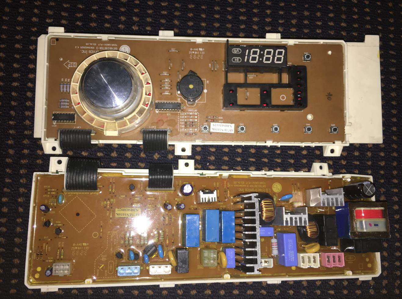 LG drum washing machine WD-80180N motherboard 6870EC9070A-7 -3 -0 6871EN1010K