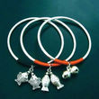 Bracelet de cheville en Matiere mixte - Ref 3103147 Image 26