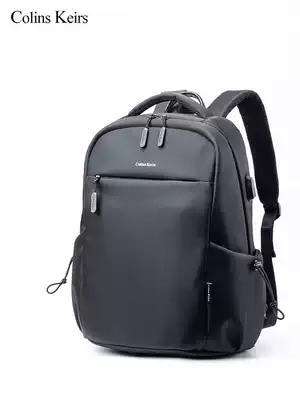 Collins Keirs backpack men's backpack large capacity casual computer bag fashion schoolbag men travel trendy brand