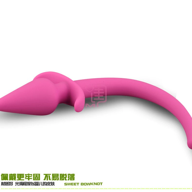 SM Silicone Đuôi Chó Sân Sau Dạ Quang Hậu Môn Cắm Chó Nô Lệ Đạo Cụ Mặc Quần Áo Nam Và Nữ Nô Lệ Hậu Môn Mở Rộng Công Cụ tra tấn Gợi Cảm Hậu Môn Cắm