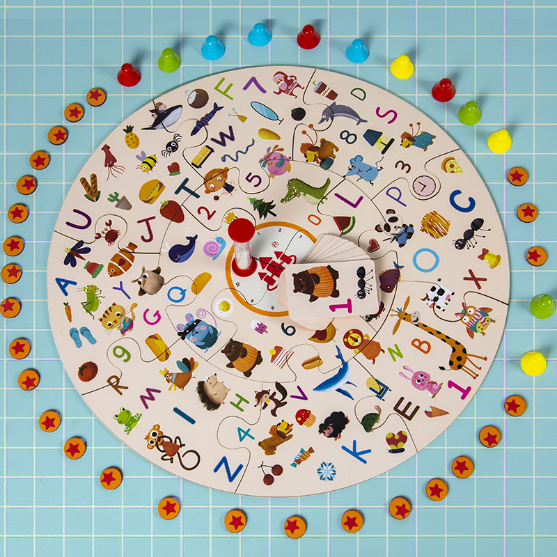 Parent-child Interactive Desktop Games Children improve special focus training 45-78-year-old memory Find a puzzle-like toy