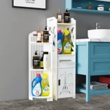 Креал ванной комнаты свободен от удара по уход с хранением