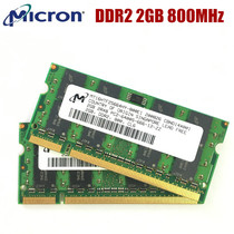 CRUCIAL magnesium light DDR2 2GB 6400S PC2 6400S 800667 2G 800667 generation notebook memory modules