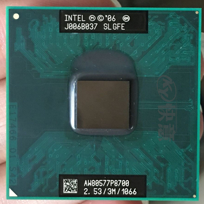 Intel Core 2 Duo P8700 Notebook CPU 2 53G 3M PGA Original Official Version GM45