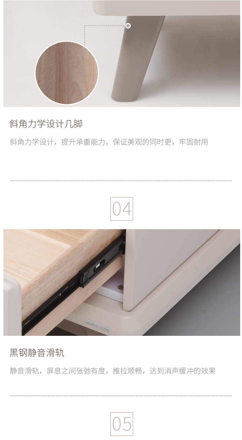 Màu sắc tươi sáng đá cẩm thạch kính cường lực bàn cà phê tủ kết hợp hiện đại tối giản căn hộ nhỏ nội thất tủ lưu trữ kính thiên văn - Bộ đồ nội thất bộ bàn ghế gỗ phòng khách