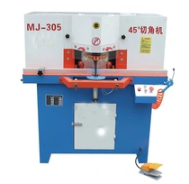 12 inch 305 double head 45 degree aluminum frame wood cutting high speed double head pneumatic automatic cutting machine cutting machine