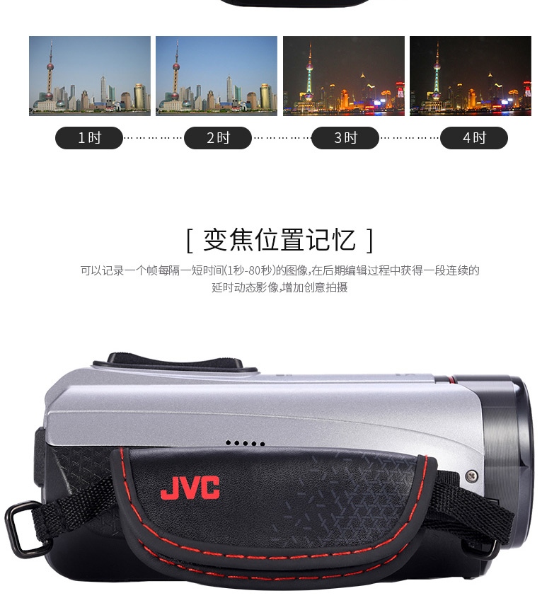 Jie Wei Shi JVC GZR420 HD camera thể thao chống nước rơi đông lạnh du lịch nhà cầm tay DV chờ lâu - Máy quay video kỹ thuật số máy quay vlog 2020