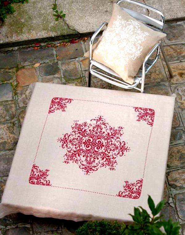 Cross Stitch Drawings Redrawing Source File Electronic Drawings Beautiful Rouge Red Patterns