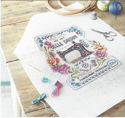 Cross stitch drawing redraw source file-Meimei Sewing Machine