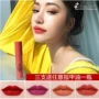 Spot Korea 3ce lip gloss lip paint nhung son không dễ phai màu son môi đỏ tím bí đỏ thật. - Son bóng / Liquid Rouge 	son bóng fenty fussy