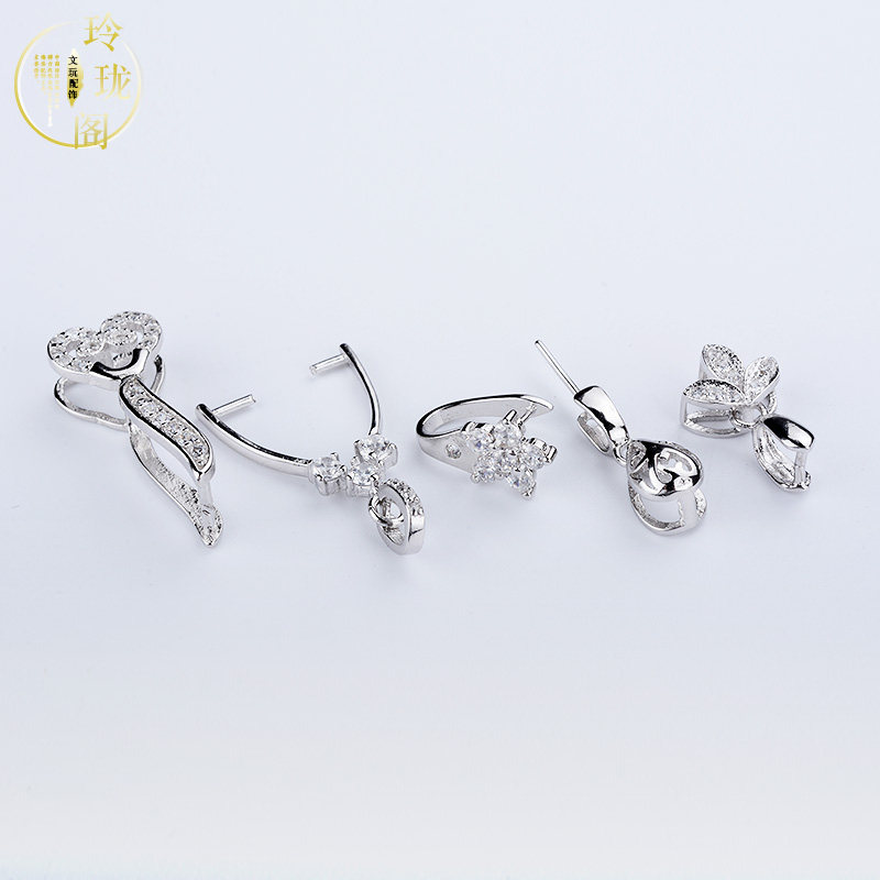 Sterling silver belt head men and women pendant silver buckle sterling silver clip buckle crystal jade pendant gold jade wear belt head necklace hand belt head