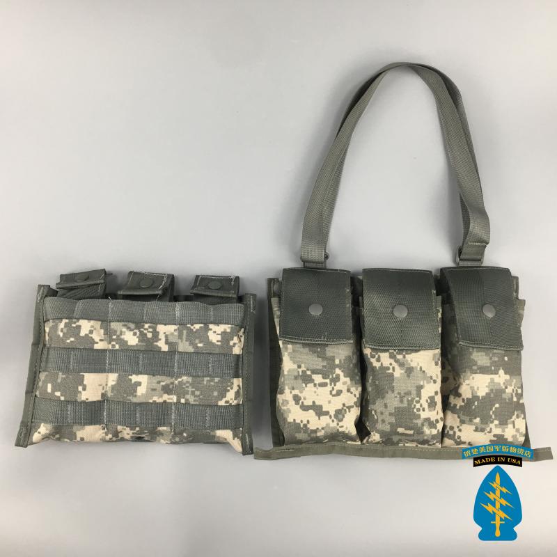 Public hair military version MOLLE II ACU all-terrain 3-pack American outdoor waterproof cutting tactical tool sundries bag