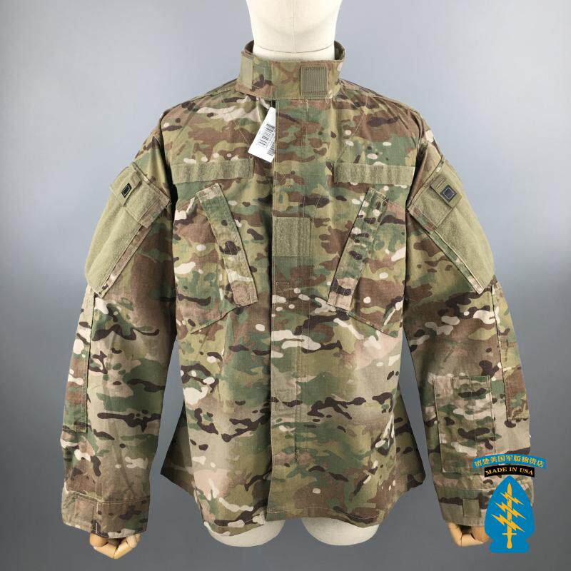 Public hair military version OCP camouflage MULTICAM flame retardant version of the combat uniform top American outdoor fireproof tactical jacket