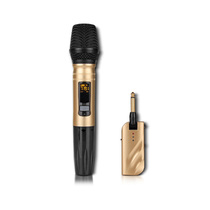 Professional KTV stage performance karaoke wireless microphone live dual-band u-segment microphone