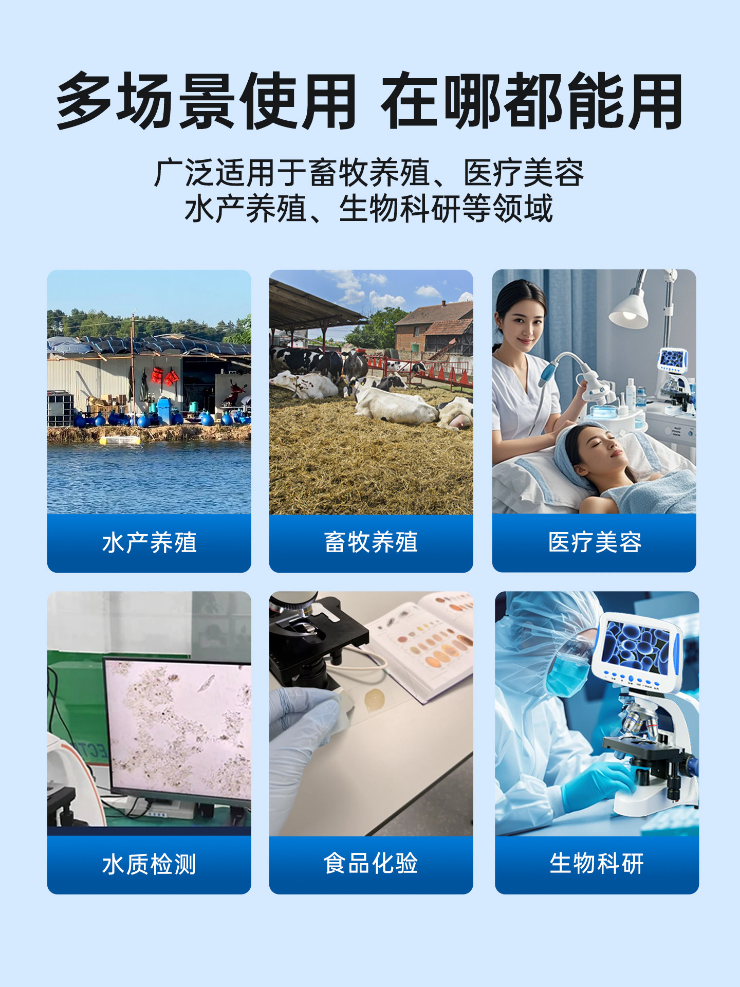 [2025 New Upgrade] Microscope Science Professional Biological High Definition Breeding Can See Pig Sperm Optical Aquatic Portable Livestock Vitality Detection Laboratory 50000X Hd