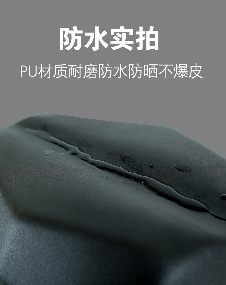 Electric Vehicle Seat Cushion with 6 Springs, Enlarged Battery Bike Seat, Waterproof Universal Seat Cover