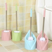 Cleaning brush toilet rack household toilet toilet brush long handle toilet long handle hard hair brush soft toilet