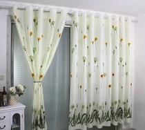 Study bedroom curtain simple balcony living room finished rental room curtain curtain curtain curtain simple modern and warm