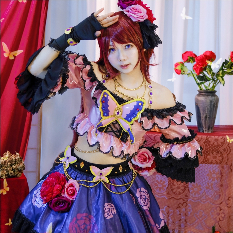 Shumi Cos Workshop Idol Event Purple Blossom Orchid Rose Outfit Cos Purple Blossom Orchid Cosplay Shumi Cos Workshop Idol Event Purple Blossom Orchid Rose Outfit Cos Purple Blossom Orchid Cosplay