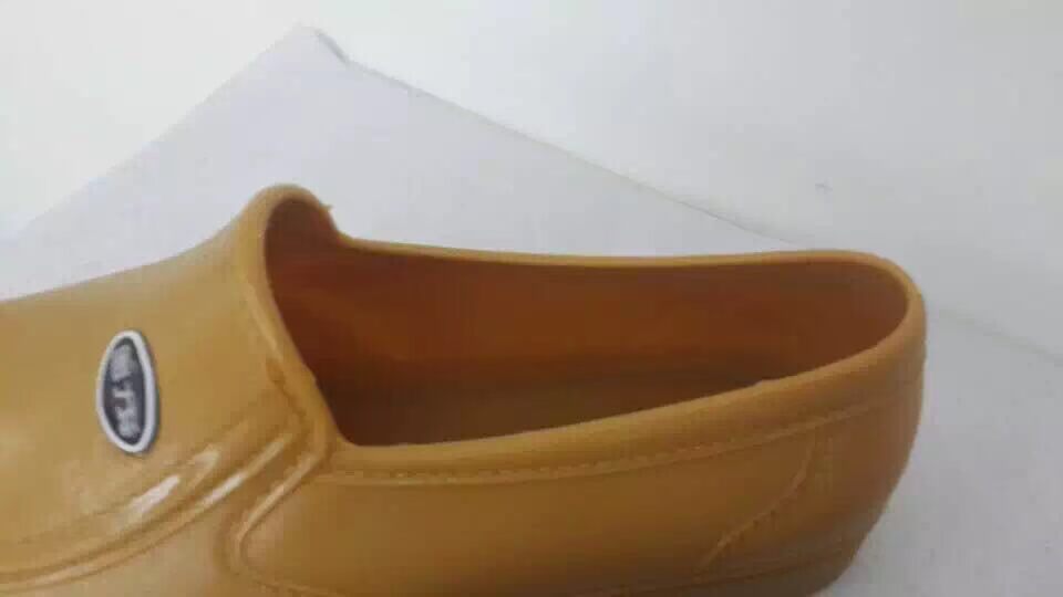 Authentic kéo lại thấp để giúp giày đi mưa chống trượt giày không thấm nước không có lót giày đi mưa giày nam dễ lau chùi giày công sở ủng bọc giày đi mưa