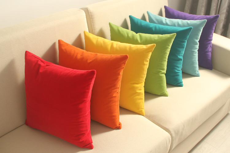 Văn phòng thắt lưng xe đệm vuông bìa sofa hug pillowcase giường tựa đầu pillowcase cushion cover cover đệm trở lại