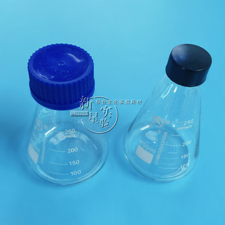 玻璃螺口三角烧瓶 锥形瓶50/100/150/250/500/1000/2000/3000ml