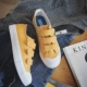Hàn Quốc ulzzang Harajuku Velcro giày vải nữ mùa xuân sinh viên Hàn Quốc sang trọng giày trắng giày vải hoang dã