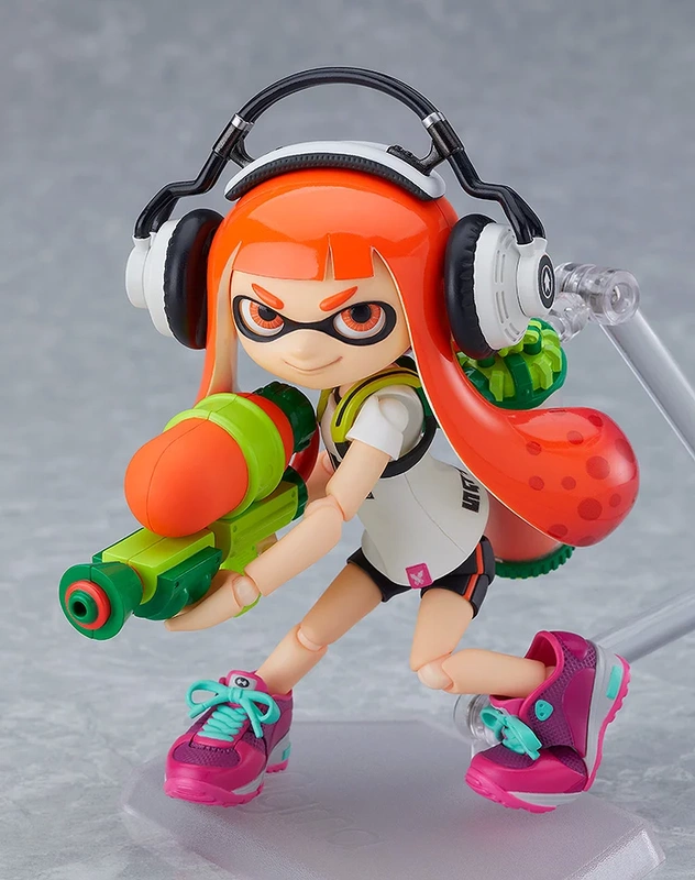 Brand New in Stock Max Factory Figma 400-Dx Splatoon Girl Action Figure Reissue