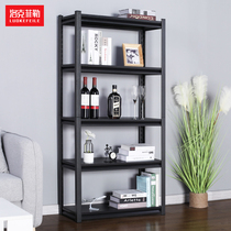 Rockefeller storage rack household shelf thickened steel assembly storage rack supermarket warehouse light shelf