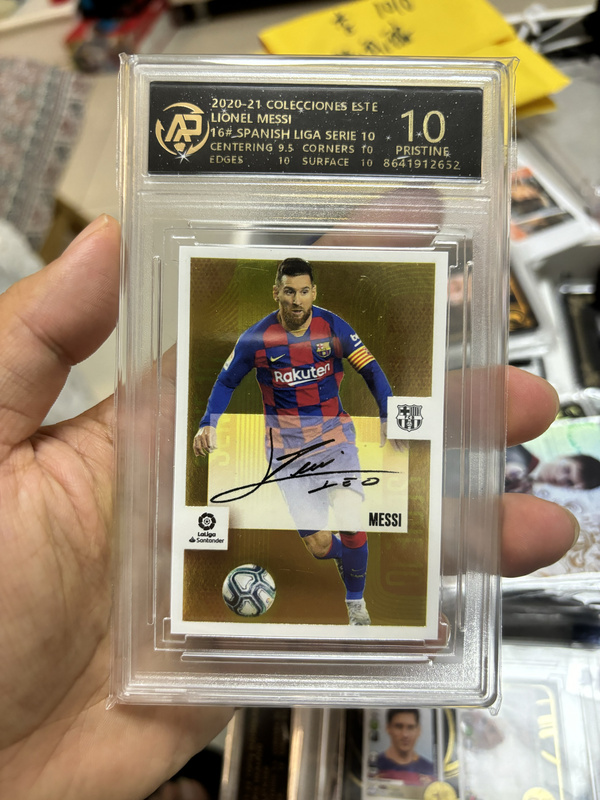2021 Messi Signature Limited Edition Gold Card Messi Barcelona Last Year Rating 10 Points Not LAOSHU 2021 Messi Signature Limited Edition Gold Card Messi Barcelona Last Year Rating 10 Points Not LAOSHU