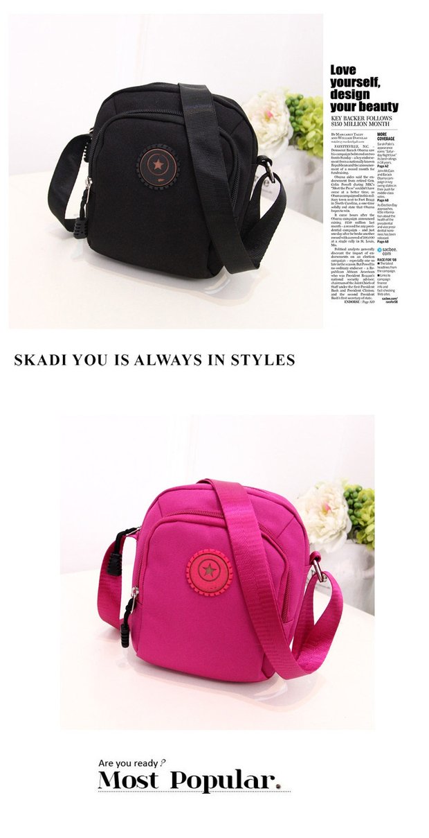 Túi Messenger mới của Phụ Nữ Túi Giản Dị Oxford Túi Vải Túi Crossbody Vai Chéo Nữ Bag Pouch túi da đeo chéo nữ