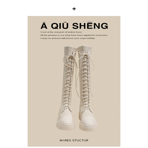 Martens, короткие сапоги, ботинки, белые высокие сапоги, подходит для подростков, из натуральной кожи