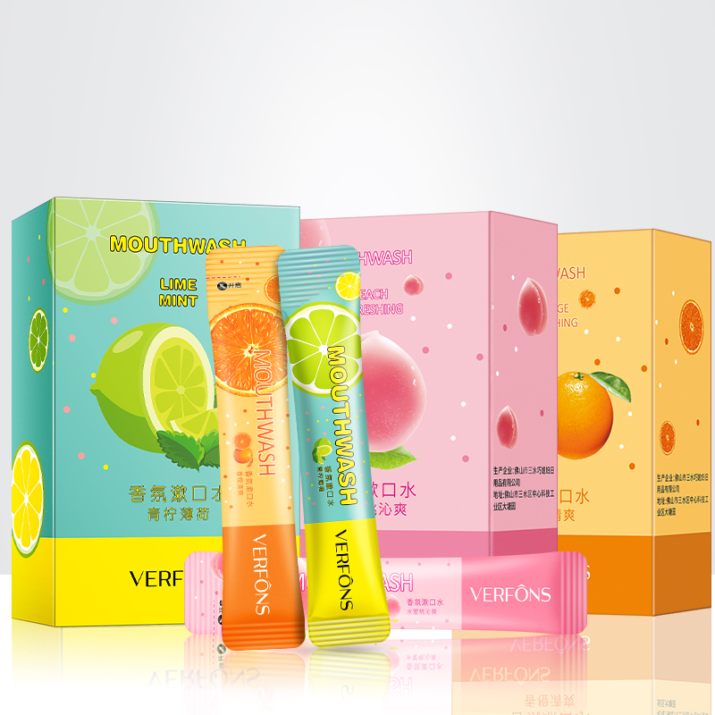 拍3件！梵飞丝便携式漱口水60条