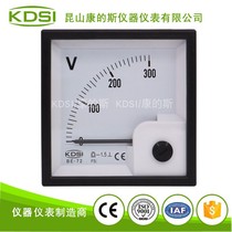 Pointer voltmeter DC voltmeter voltage measuring devices BE-72 DC300V voltmeter