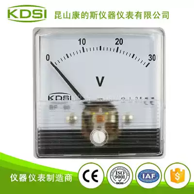 KDSI manufacturers supply pointer type DC welder meter BP-60N DC30V CE certified voltmeter